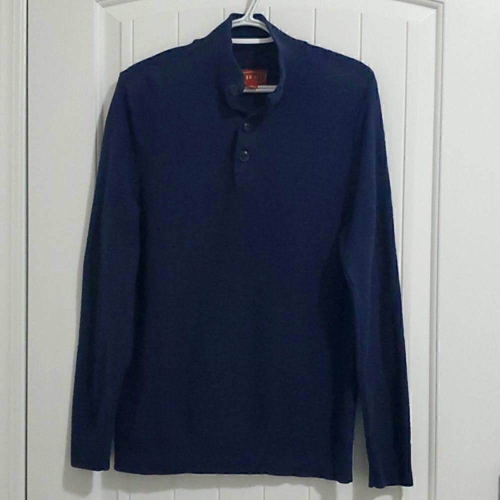 Red Ale Mens knit pullover, size medium